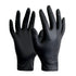 Guantes de Nitrilo Negro HD UKA – Calibre 12 Extra Resistentes, Caja x 50 Unidades