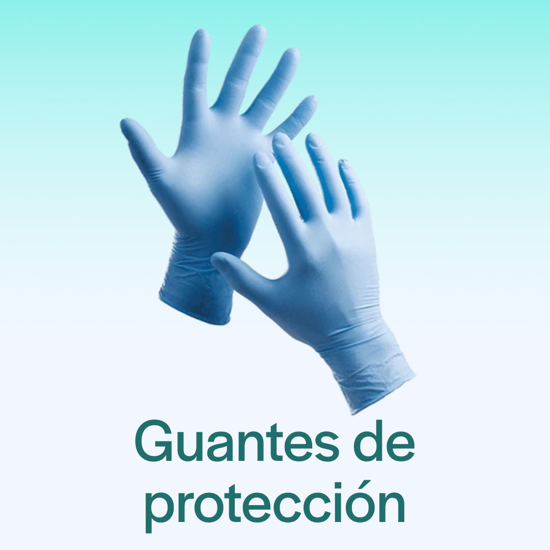 Caja de 100 guantes de examen de nitrilo talla S azul – Yaxa Store