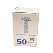 Lancetas estériles  50 unidades - Jelt