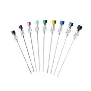 Aguja de spinocan 20G x 3 1/2 B-D Paquete x 10, control de punción, bisel corto, aguja anestesia espinal - Jelt