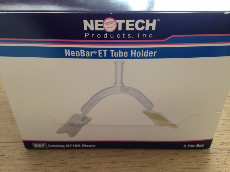 Sujetador de Tubo Endotraqueal NeoBar Macro Transparente N715H - Neotech Caja x5