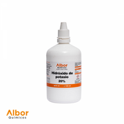 Hidróxido de Potasio 20% Albor 100ml - Jelt