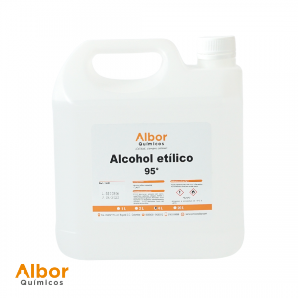 Alcohol Etílico 95% Albor - Jelt