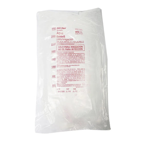 Agua estéril irrigación 3000ml x 6 Baxter - Jelt