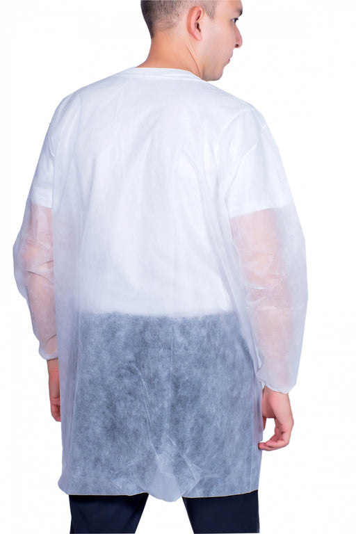 Bata Laboratorio o industrial Blanca paquete x10 - Jelt