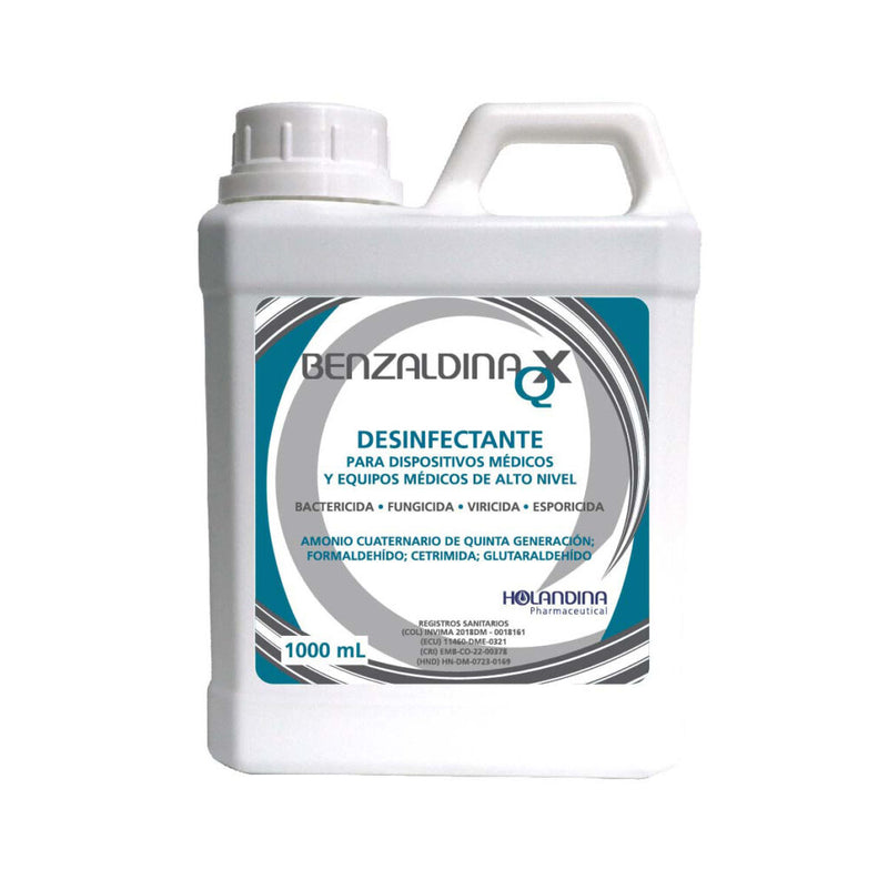 Desinfectante Multiusos Benzaldina QXS Frasco x1000 mL Holandina