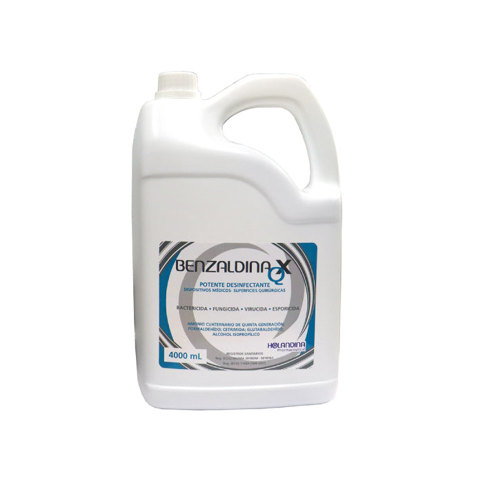 Desinfectante Multiusos Benzaldina QXS Galón x4000 mL Holandina