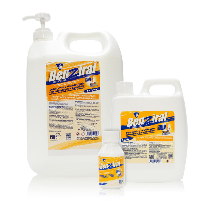 BENZIRAL (Detergente - Desinfectante Superficies)