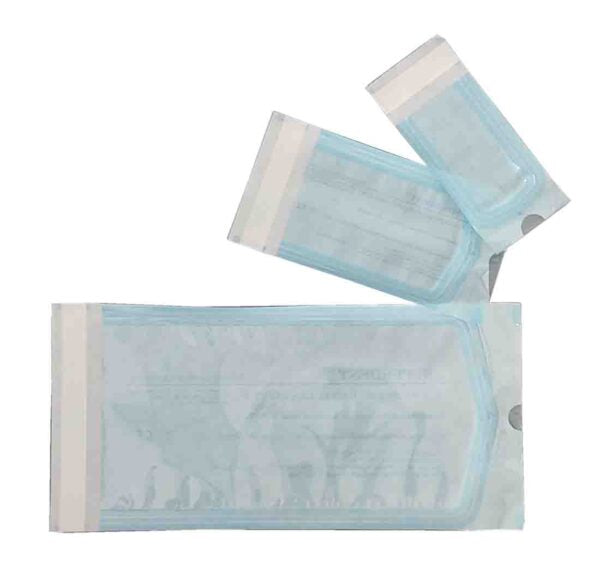 Bolsa para esterilizar superdent x 200 Unidades, bolsa para la esterilización de elementos e instrumental odontológicos - Jelt