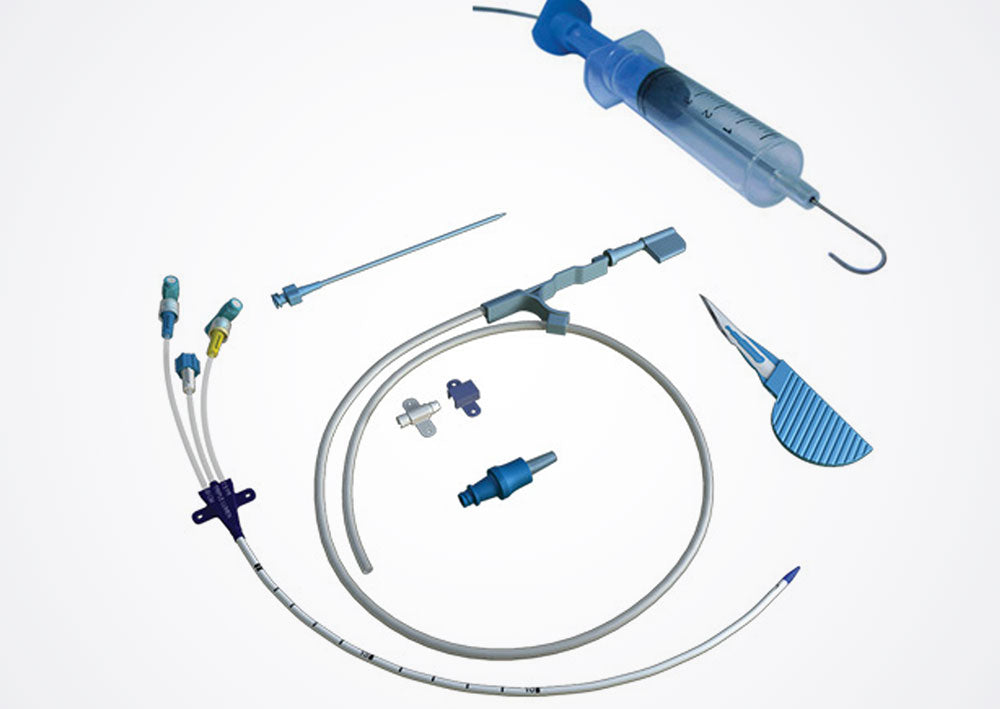 Catéter Central Bilumen Max Health 7FR x 20 cm Ref. 609205 – Unidad