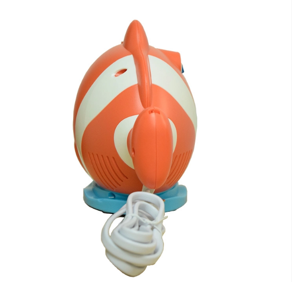 Compresor Nebulizador Nube 1000 Con Diseño De Pez Payaso