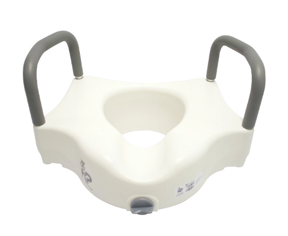 Eleva Sanitario con Seguro y Apoyabrazos Konfort Plus – Modelo KP3‑67034