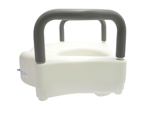 Eleva Sanitario con Seguro y Apoyabrazos Konfort Plus – Modelo KP3‑67034