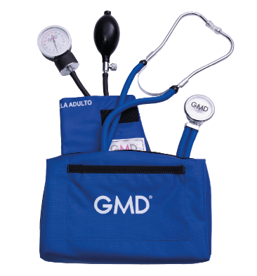 Kit De Tensiómetro Y Fonendoscopio Rappaport Con Estuche Colors GMD