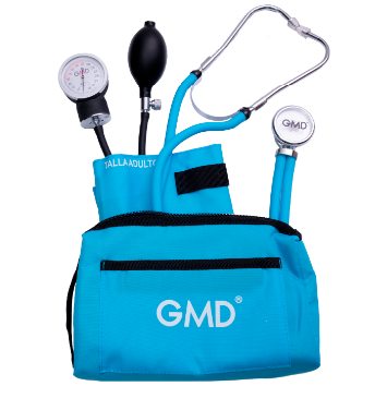 Kit De Tensiómetro Y Fonendoscopio Rappaport Con Estuche Colors GMD