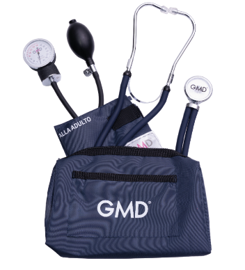 Kit De Tensiómetro Y Fonendoscopio Rappaport Con Estuche Colors GMD