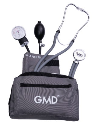 Kit De Tensiómetro Y Fonendoscopio Rappaport Con Estuche Colors GMD