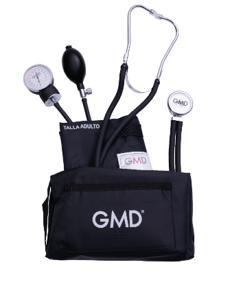 Kit De Tensiómetro Y Fonendoscopio Rappaport Con Estuche Colors GMD