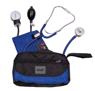 Kit De Tensiómetro Y Fonendoscopio Rappaport Con Estuche Colors GMD