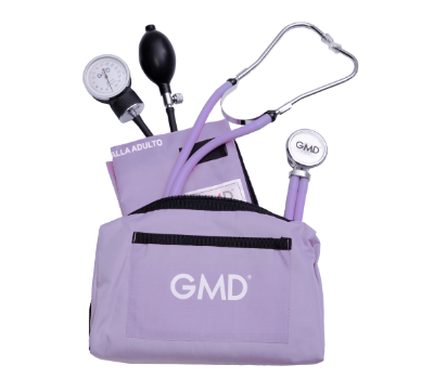 Kit De Tensiómetro Y Fonendoscopio Rappaport Con Estuche Colors GMD