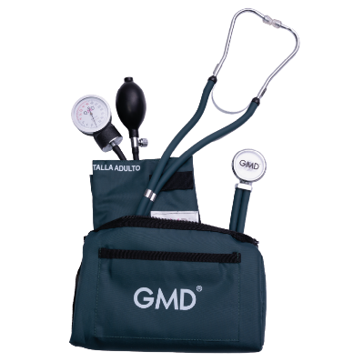 Kit De Tensiómetro Y Fonendoscopio Rappaport Con Estuche Colors GMD