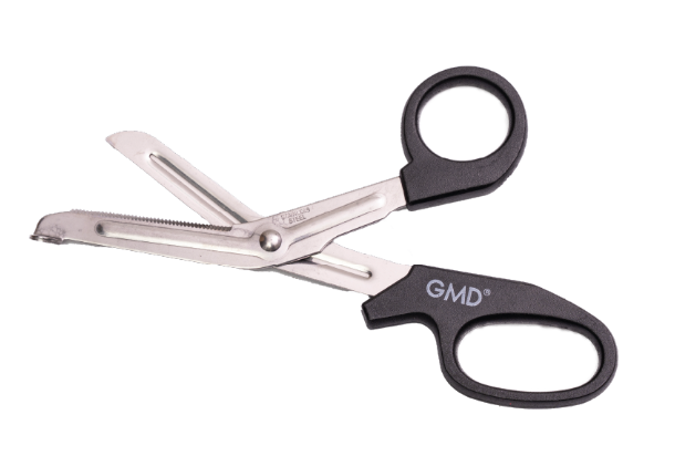 Tijera de Trauma Basic GMD 5 1/2″ Acero Inoxidable Mango ABS – Corte Todo para Uso Médico y de Emergencia