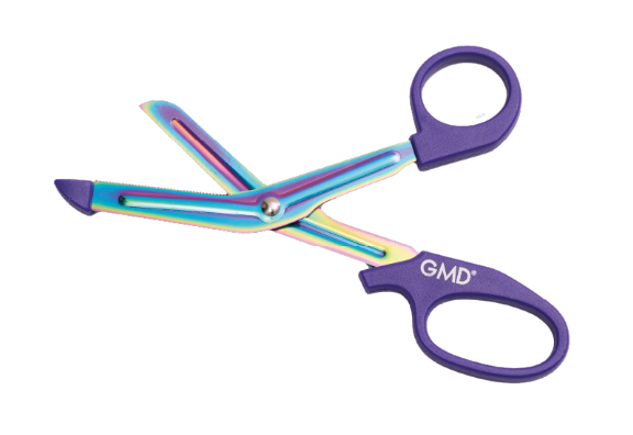 Tijera de Trauma Basic GMD 5 1/2″ Acero Inoxidable Mango ABS – Corte Todo para Uso Médico y de Emergencia