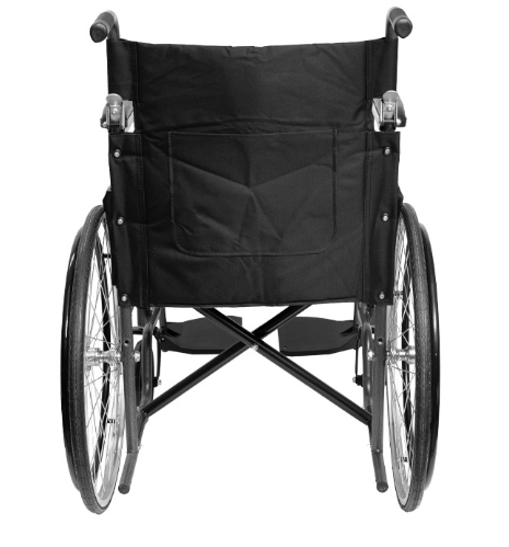 Silla de Ruedas Estándar Desarmable en Acero con Tapicería Acolchada Konfort Plus – Modelo KBE‑9113