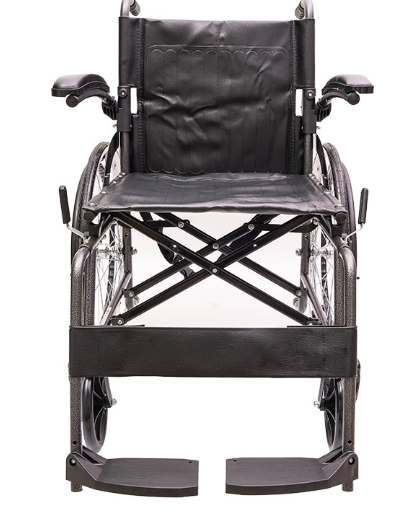 Silla de Ruedas Estándar en Acero con Apoyabrazos Abatibles Konfort Plus – Modelo KBE‑9119F