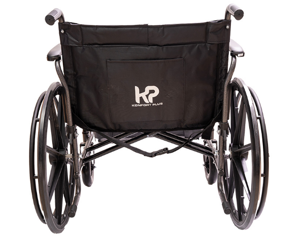 Silla de Ruedas Estándar Bariátrica en Acero 56,5 cm Konfort Plus – Modelo KBE‑9953‑III