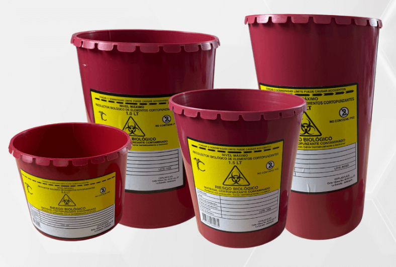 Recolector de Cortopunzantes Guardian Cepilab – Unidad