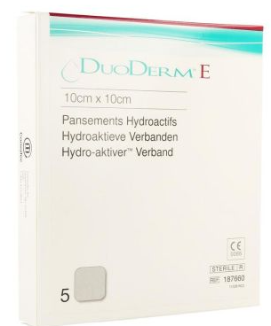 Apósito DuoDERM CGF 10x10cm Caja x5 Ref. 187660 Convatec