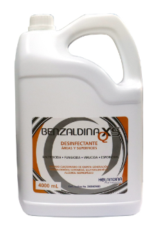 Desinfectante de Superficies y Equipos Benzaldina QX Galón x4000 mL Holandina