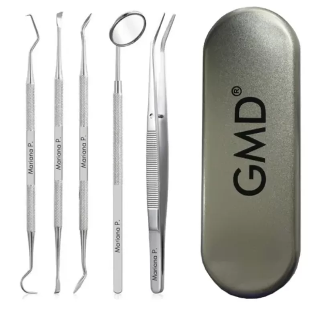 Kit Dental 5 Piezas Estuche Ref. GMD-KD-259