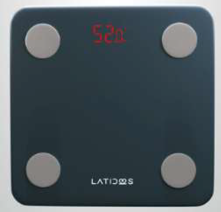 Balanza con Monitor de Grasa Unidad Ref. LTD-BD-260 Latidos