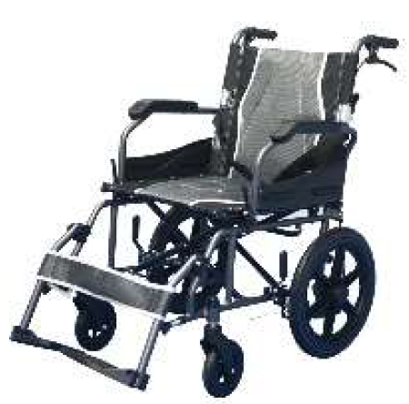 Silla de Ruedas de Transporte Unidad Ref. KBE1432RF-MP23L Konfort Plus