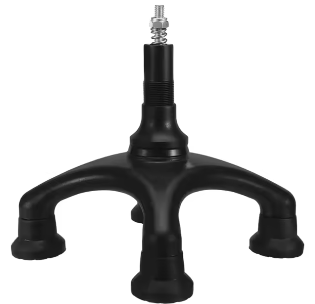 Regatón Negro para Bastón de 4 Apoyos Unidad Ref. KP4-4T-20D Konfort Plus
