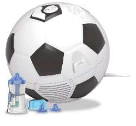 Compresor Nebulizador Nube 1000 Figura Balón de Fútbol Unidad Ref. GMRN-235 GMD