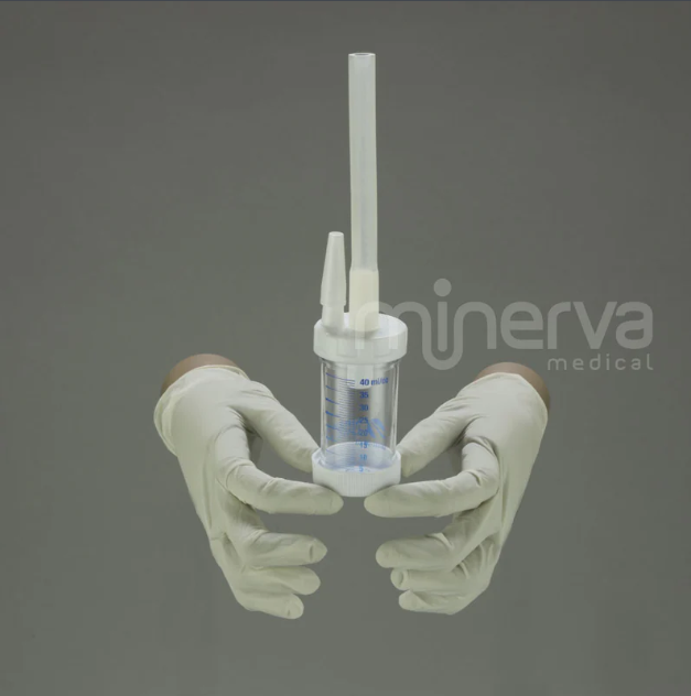 Contenedor para Muestras de 40 CC Trampa de Luken Bolsa x1 Unidad Ref. 63-793 Minerva Medical