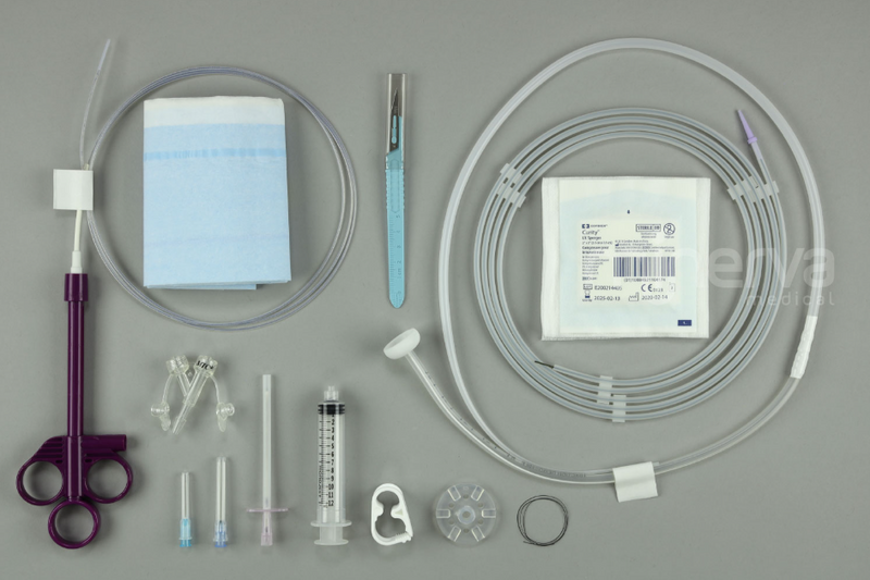 Kit para Gastrostomía Endoscópica Percutánea MIC Técnica PUSH 24 Fr Caja x1 Unidad Ref. 8630-24 Avanos