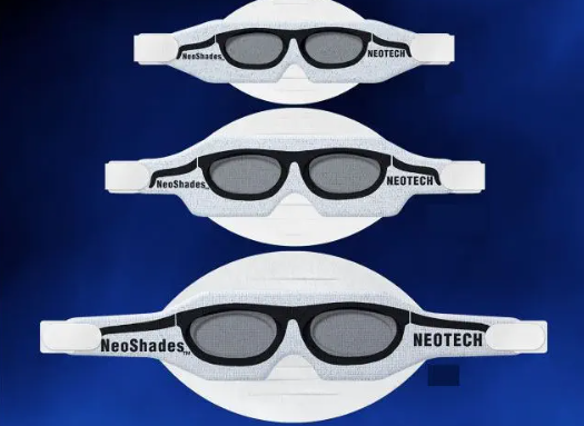 Protector Ocular para Fototerapia NeoShades con Cinta Ajustable Micro Caja x50 Ref. N727PL - Neotech