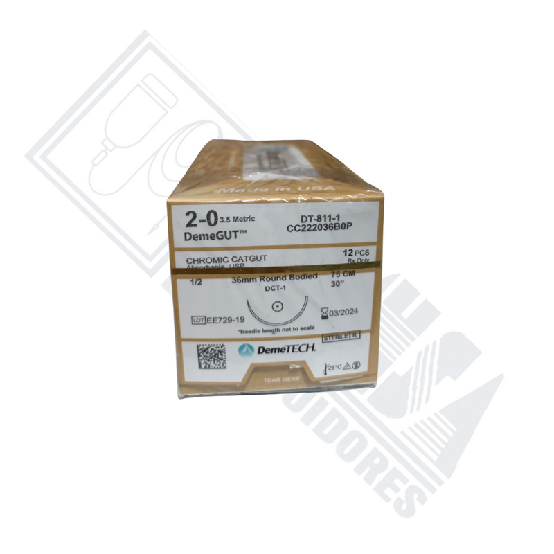 DEMEGUT 2/0 DCT- 1. 90CM CROMADO - Jelt
