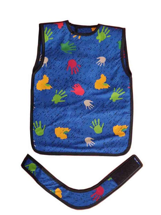 Juego de Delantal Infantil Plomado + Protector de Tiroides, goma plomada, tela vinílica, ribete, protección de plomo - Jelt
