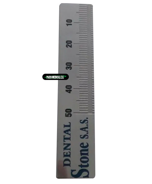 Dentímetro Metálico, medición dental, acero inoxidable, unidad, metálico - Jelt