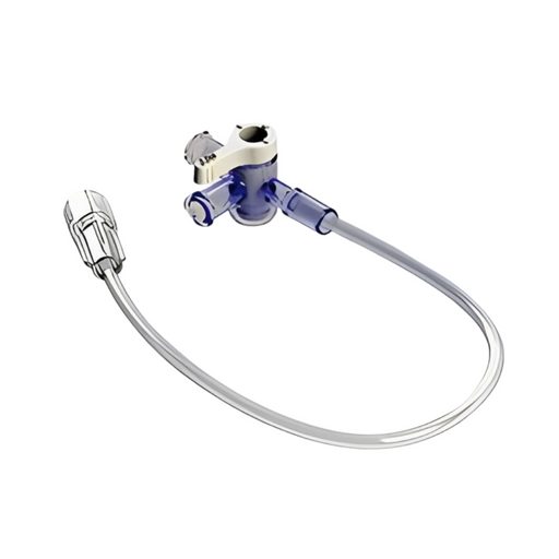 Llave de 3 vías con extensión de cajax25 unidades, accesorio, manejo de fluidos, alta resistencia, facilita reposicionamiento. - Jelt
