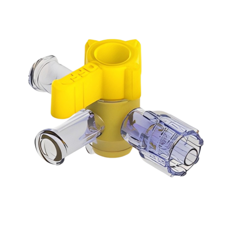 Llave de tres vías alto flujo caja x25 unidades , procedimientos de control, manejo de fluidos, esterilizado, óxido de etileno. - Jelt