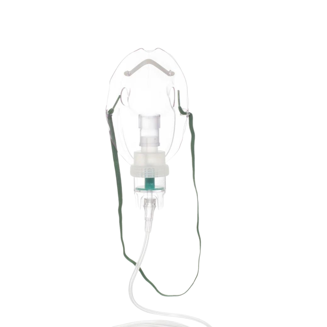 Kit para micronebulización adulto, paquete x25 unidades, inhalación, vía respiratoria, reducción de secreciones, limpiador. - Jelt