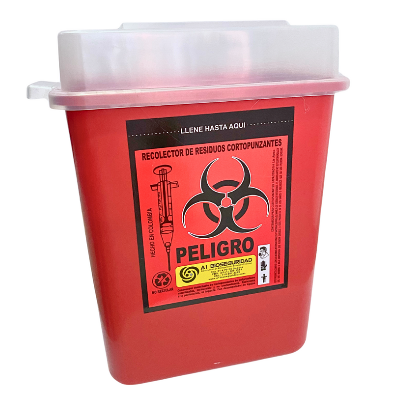 Recolector (Guardian)  9.4L, contenedor para el manejo de residuos biológico infecciosos