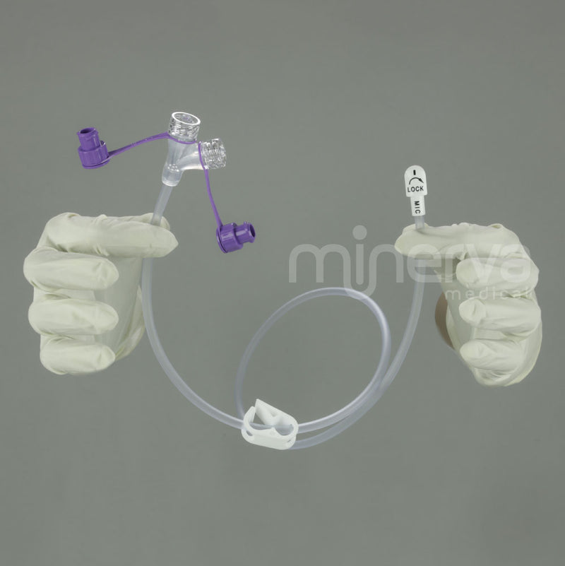 Extensión para nutrición por bolos ENFit™ MIC-KEY 24" (60 cm) Bolsa x1 Ref. 0143-24 Avanos