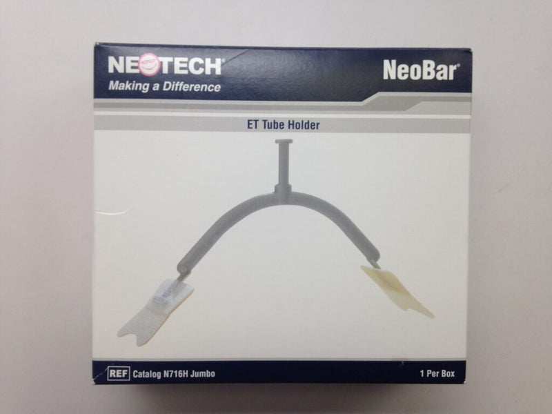 Sujetador de Tubo Endotraqueal NeoBar Jumbo Gris N716H - Neotech Caja x5